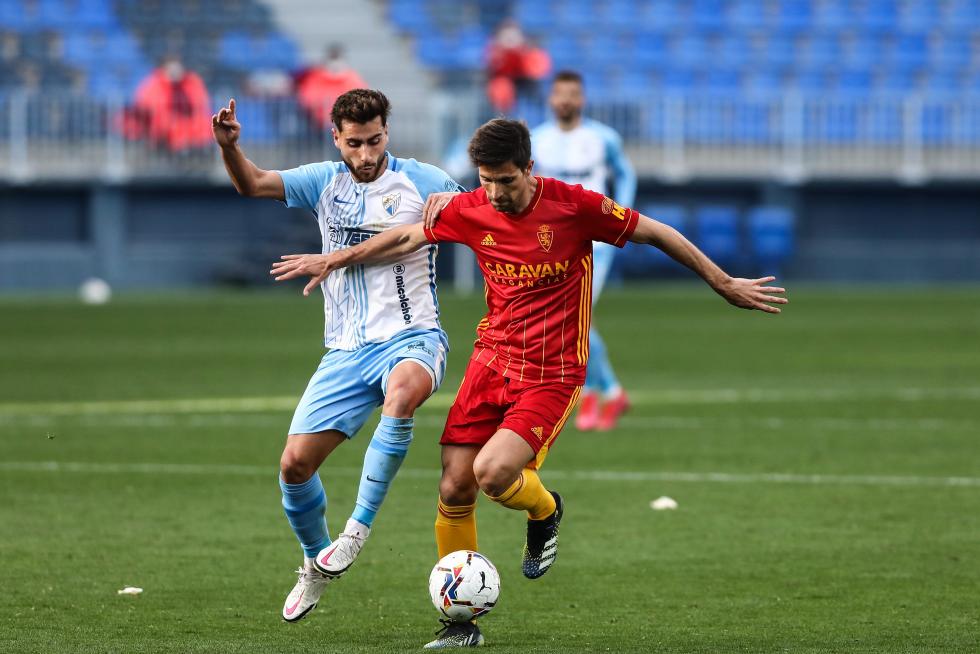 Partido Málaga-Real Zaragoza, 24ª jornada de LaLiga SmartBank