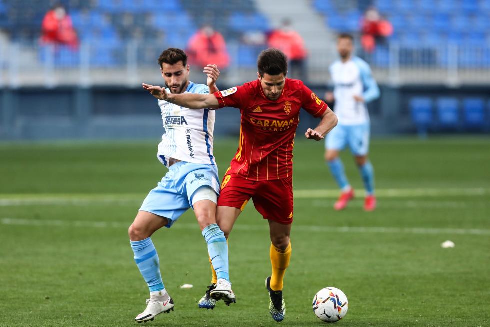 Partido Málaga-Real Zaragoza, 24ª jornada de LaLiga SmartBank