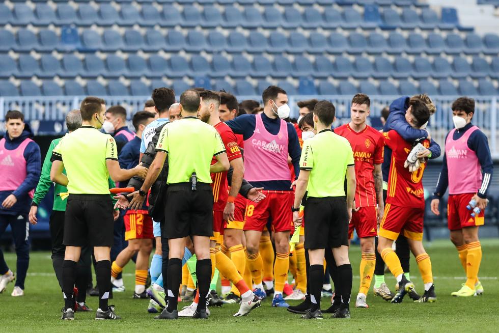 Partido Málaga-Real Zaragoza, 24ª jornada de LaLiga SmartBank