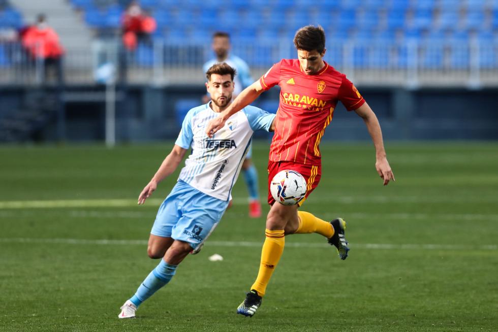 Partido Málaga-Real Zaragoza, 24ª jornada de LaLiga SmartBank