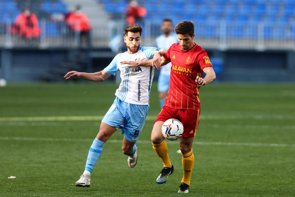 Partido Málaga-Real Zaragoza, 24ª jornada de LaLiga SmartBank