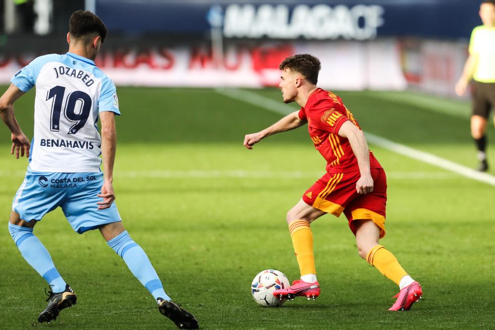 Partido Málaga-Real Zaragoza, 24ª jornada de LaLiga SmartBank