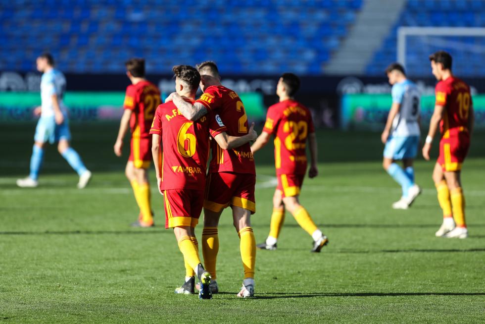 Partido Málaga-Real Zaragoza, 24ª jornada de LaLiga SmartBank