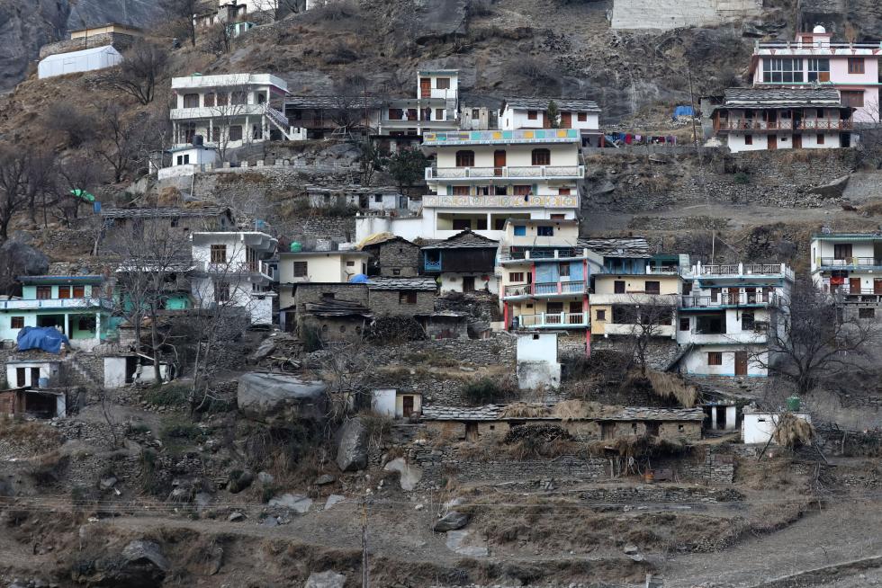 Glacier burst aftermath in Uttarakhand, India