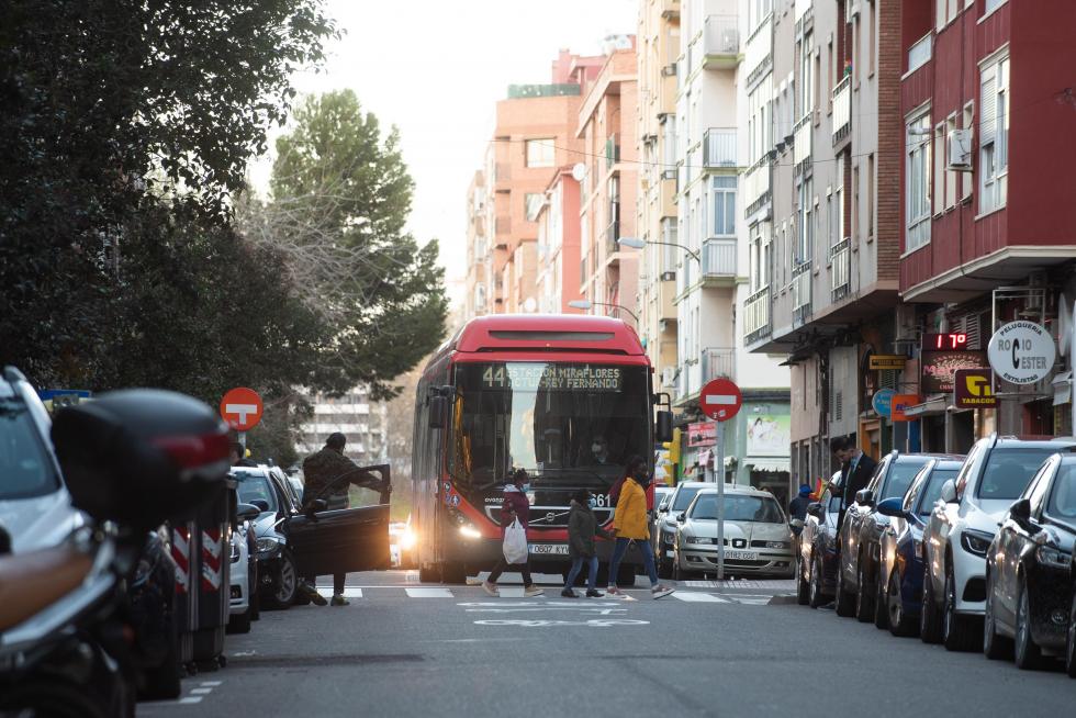 Foto de la operación asfalto en Zaragoza