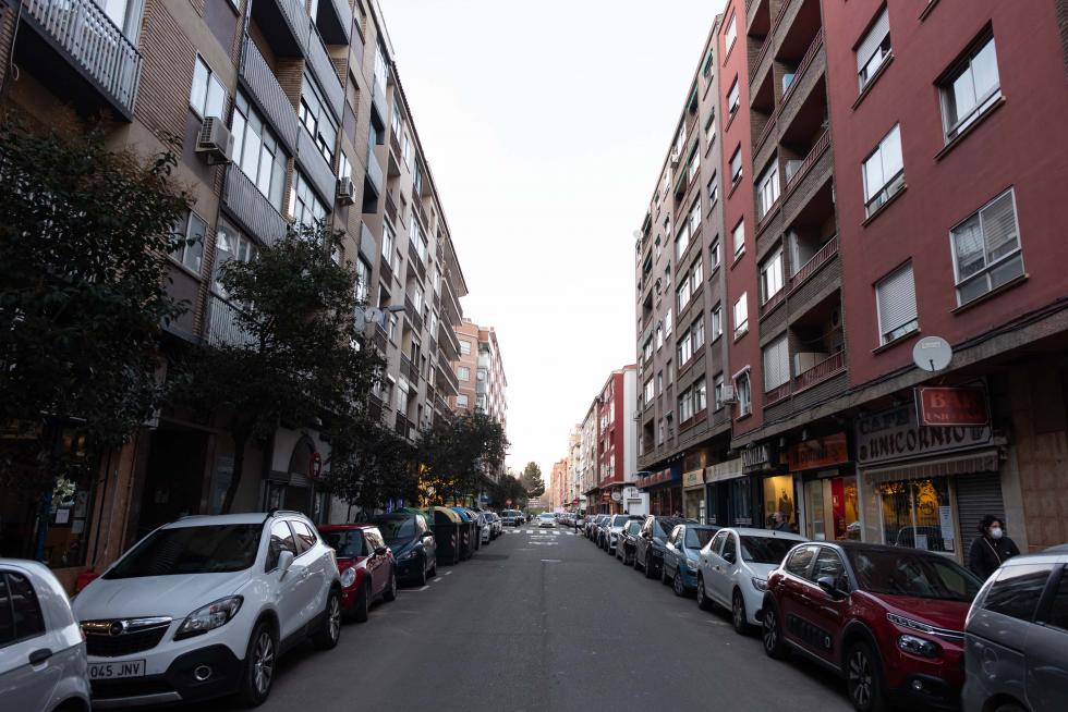 Foto de la operación asfalto en Zaragoza
