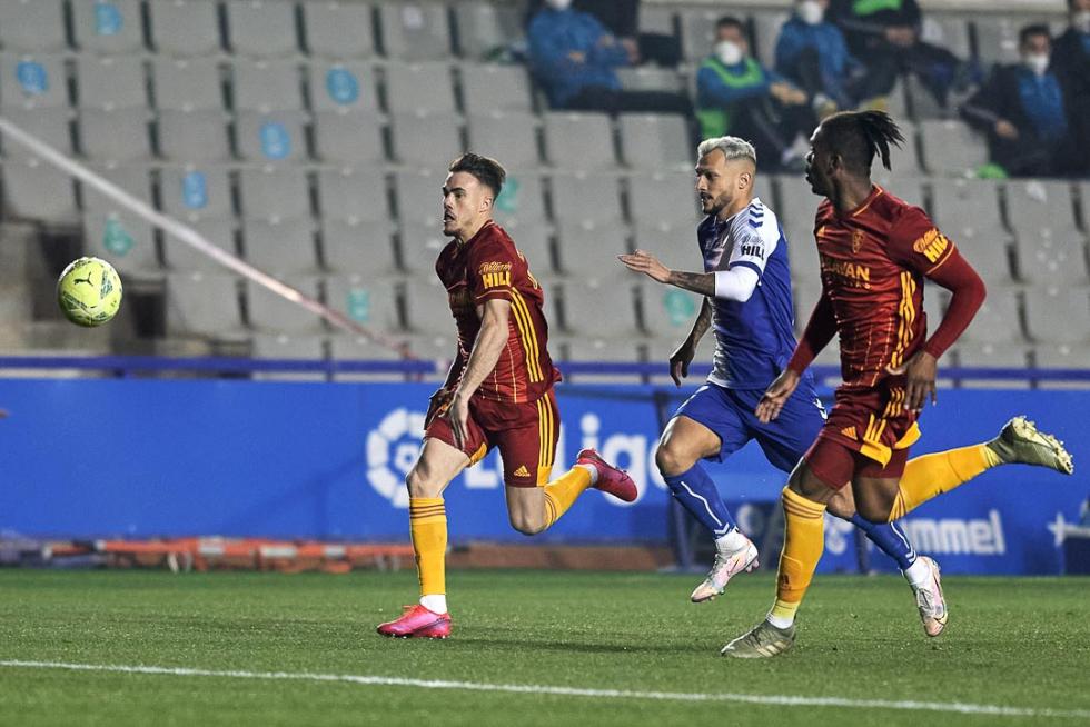 Sabadell - Real Zaragoza / 12-02-2021 / foto: Gerad Franco