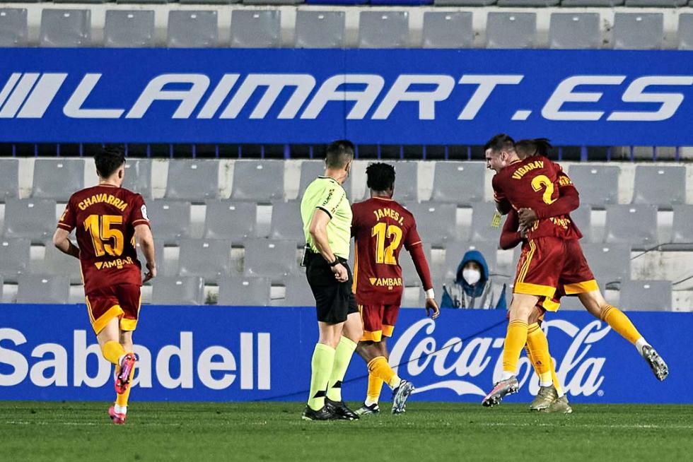 Sabadell - Real Zaragoza / 12-02-2021 / foto: Gerad Franco