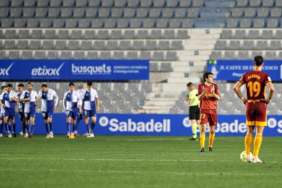 Sabadell - Real Zaragoza / 12-02-2021 / foto: Gerad Franco