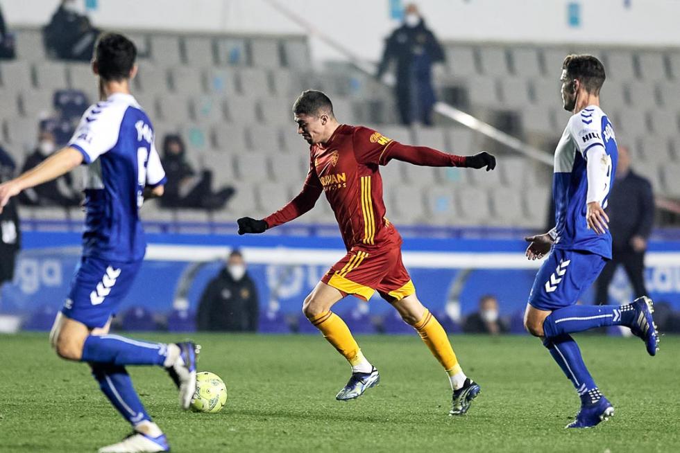 Sabadell - Real Zaragoza / 12-02-2021 / foto: Gerad Franco / LOF