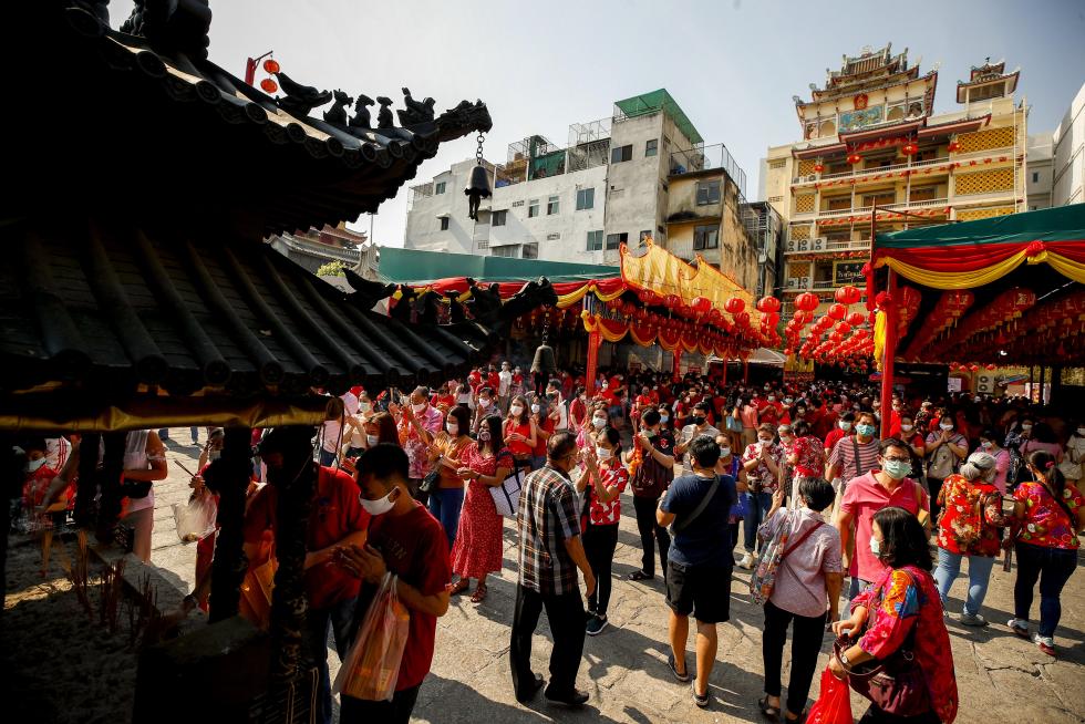 Lunar New Year celebrations in Bangkok