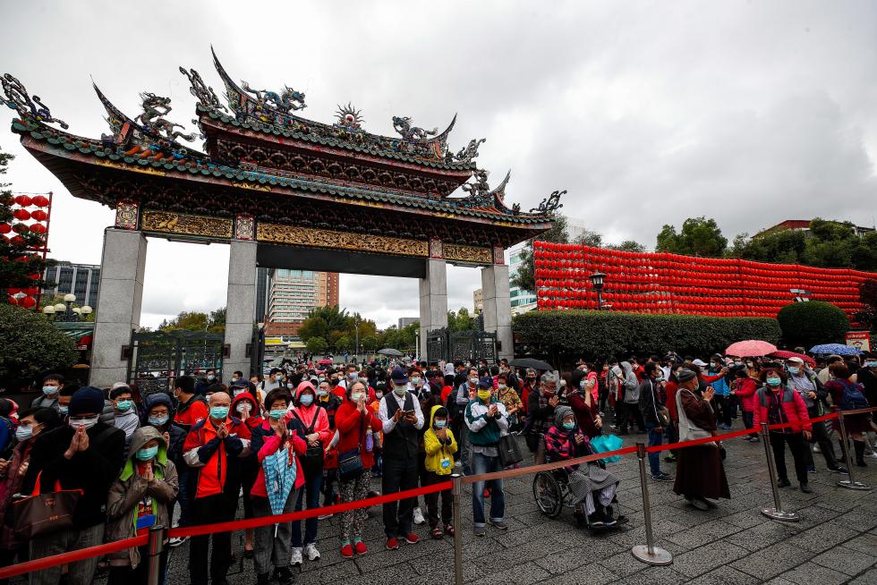 Lunar New Year celebrations in Taipei