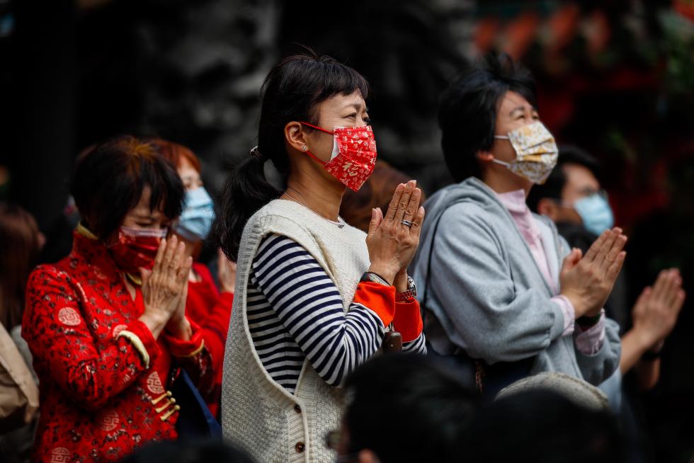 Lunar New Year celebrations in Taipei