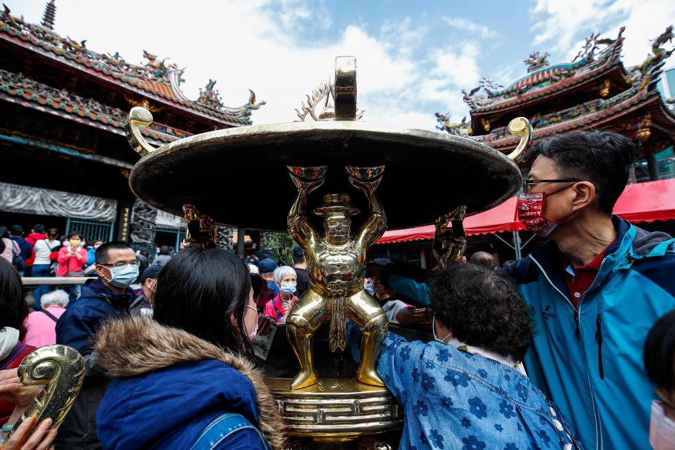 Lunar New Year celebrations in Taipei