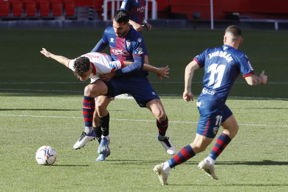 Imágenes del partido entre el Sevilla y la SD Huesca