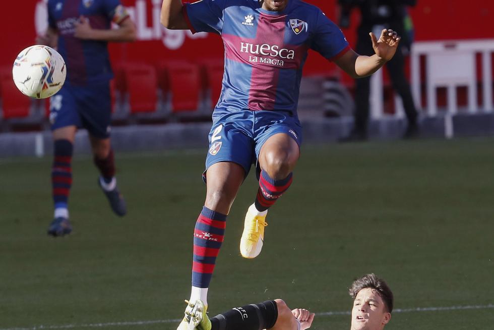 Imágenes del partido entre el Sevilla y la SD Huesca