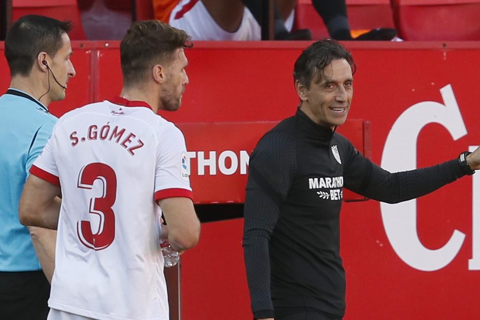 Imágenes del partido entre el Sevilla y la SD Huesca