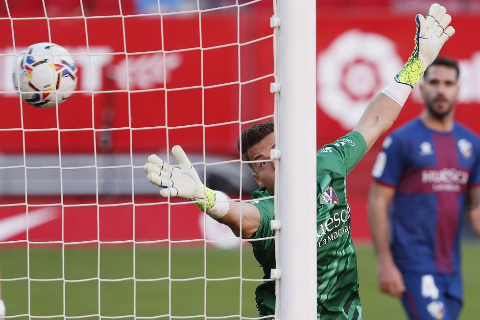 Imágenes del partido entre el Sevilla y la SD Huesca