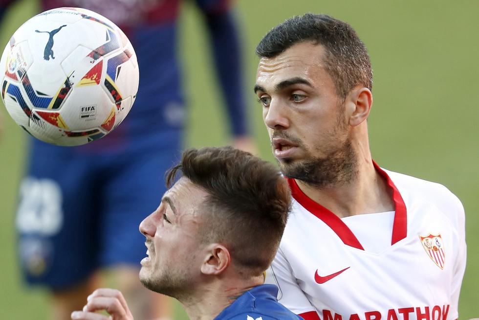 Imágenes del partido entre el Sevilla y la SD Huesca