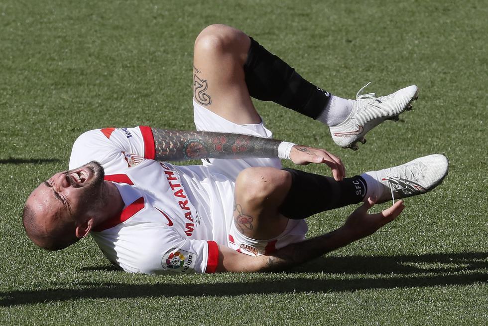 Imágenes del partido entre el Sevilla y la SD Huesca