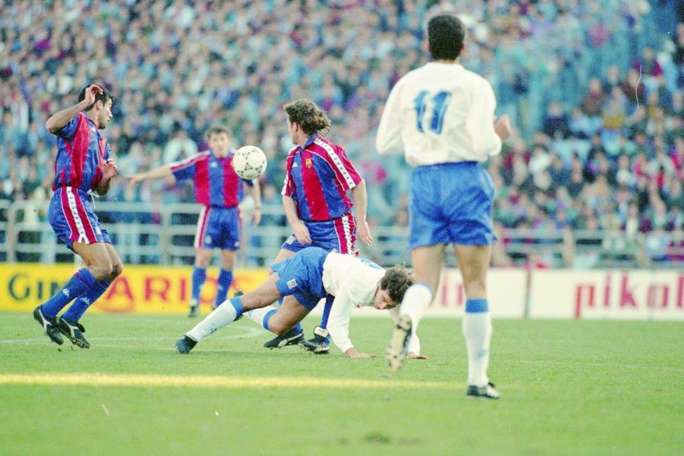 27 años desde la goleada del Real Zaragoza al Barcelona que casi acaba en tragedia