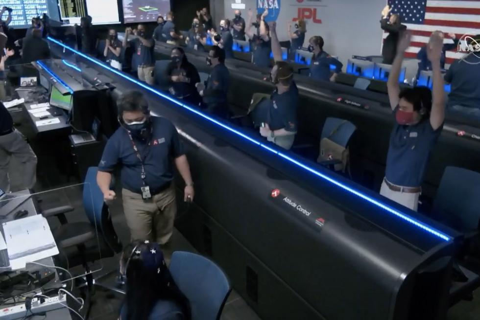 NASA Perseverance Rover Landing Day
