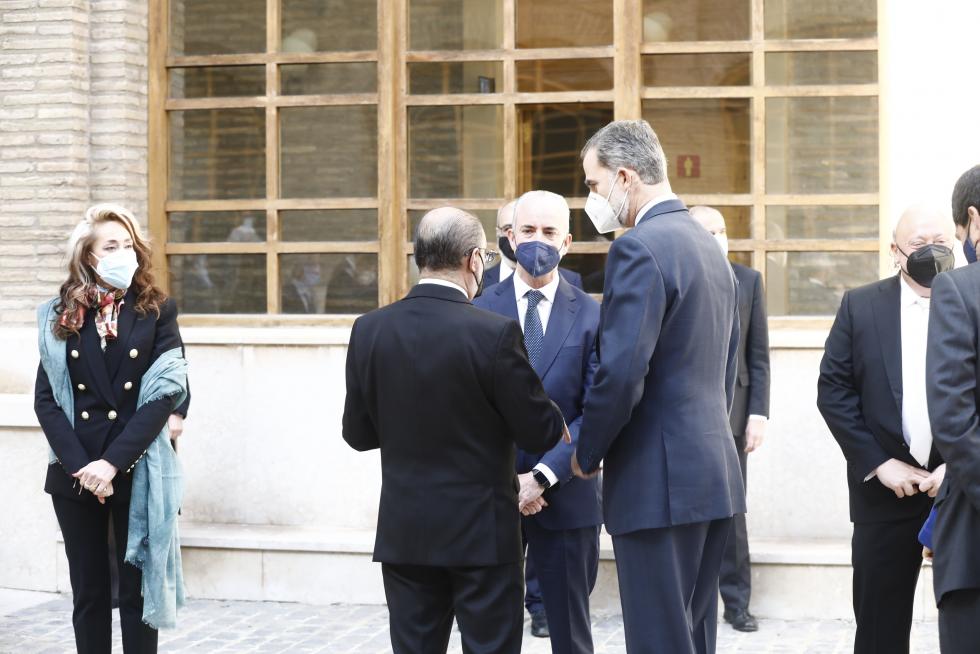 El Rey Felipe VI preside la cumbre de la CEOE en Aragón