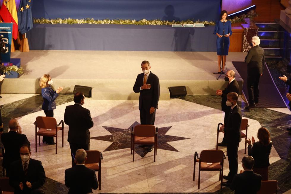El Rey Felipe VI preside la cumbre de la CEOE en Aragón
