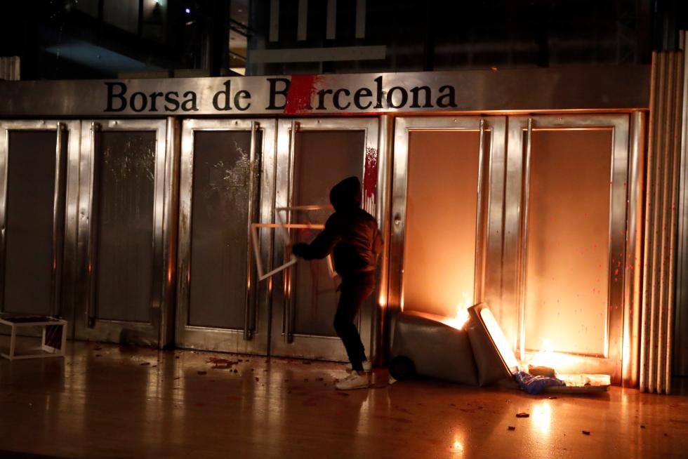 Protestas por la detención del rapero Pablo Hasél