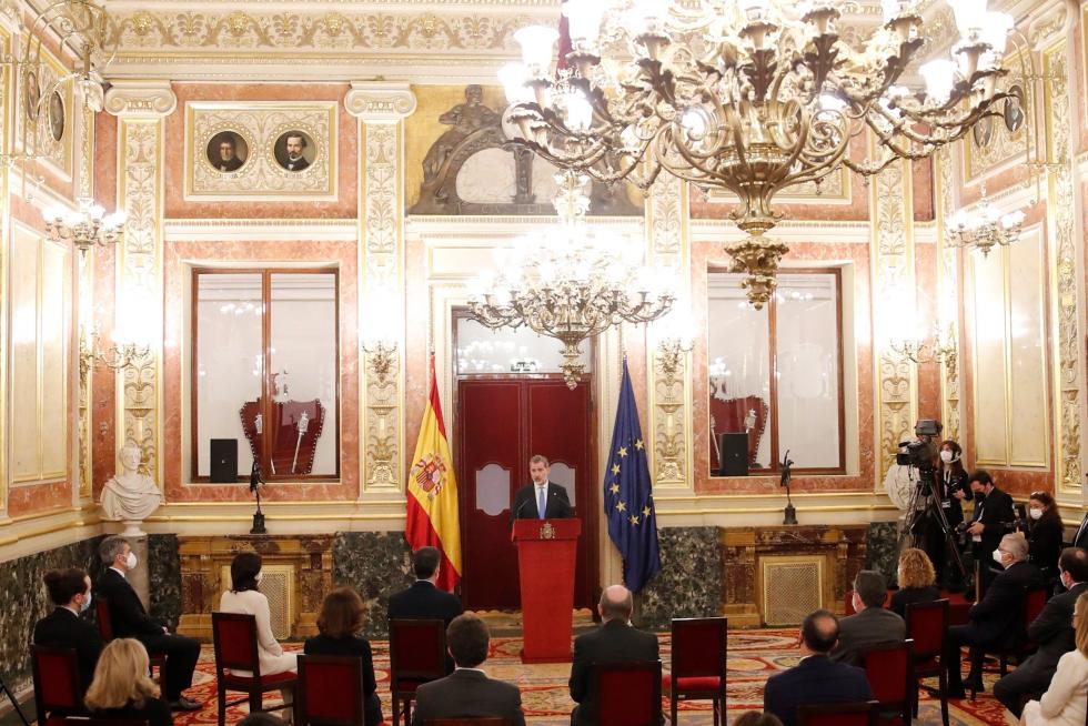 Acto en el Congreso de los Diputados
