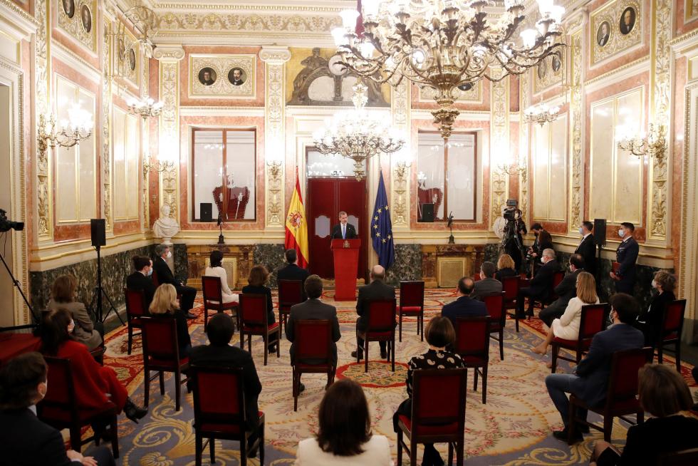 Acto en el Congreso de los Diputados