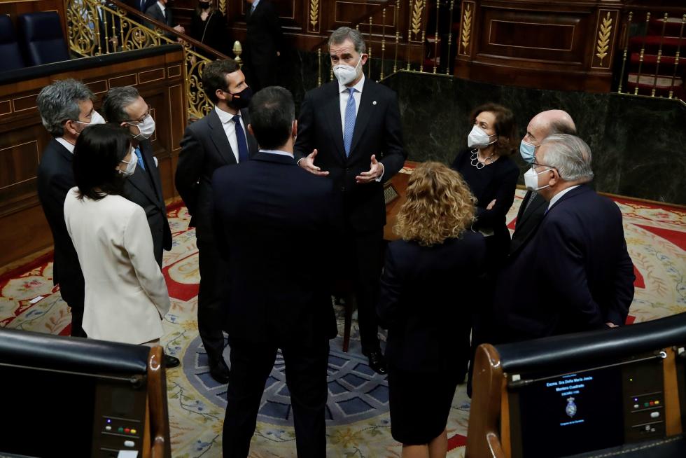 Conmemoración del 40 aniversario del 23-F en el Congreso