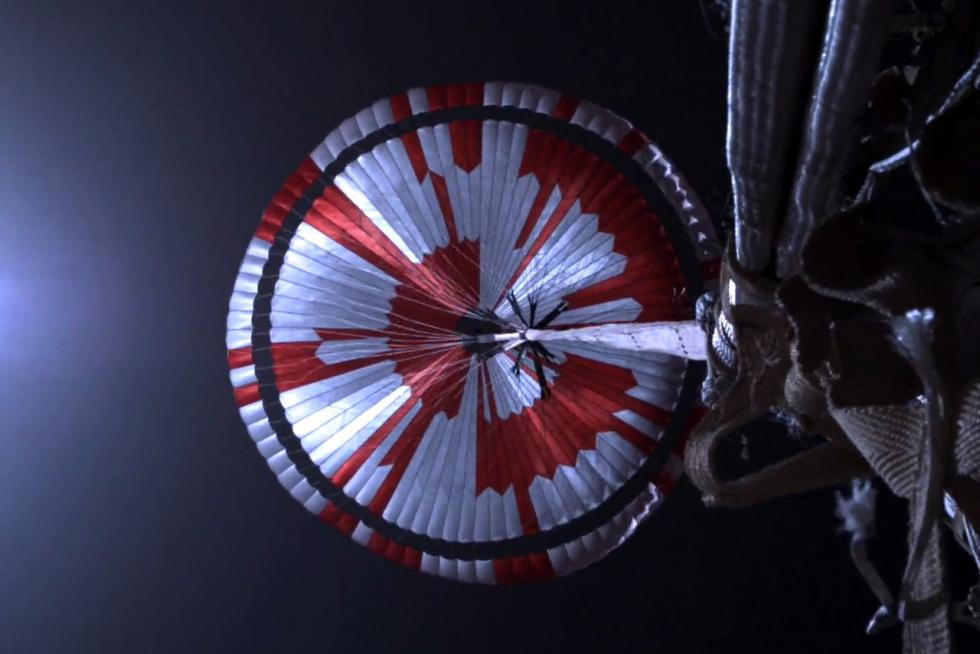 Aterrizaje del rover Perseverance de la NASA en Marte