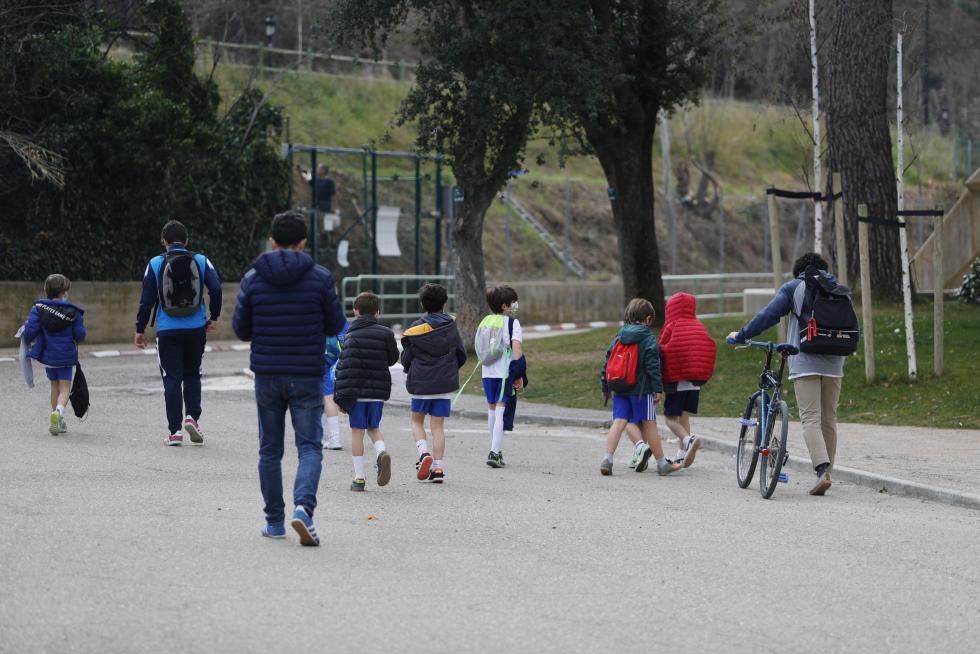 El deporte aragonés vuelve a la competición un año después: actividad en el Colegio Marianistas