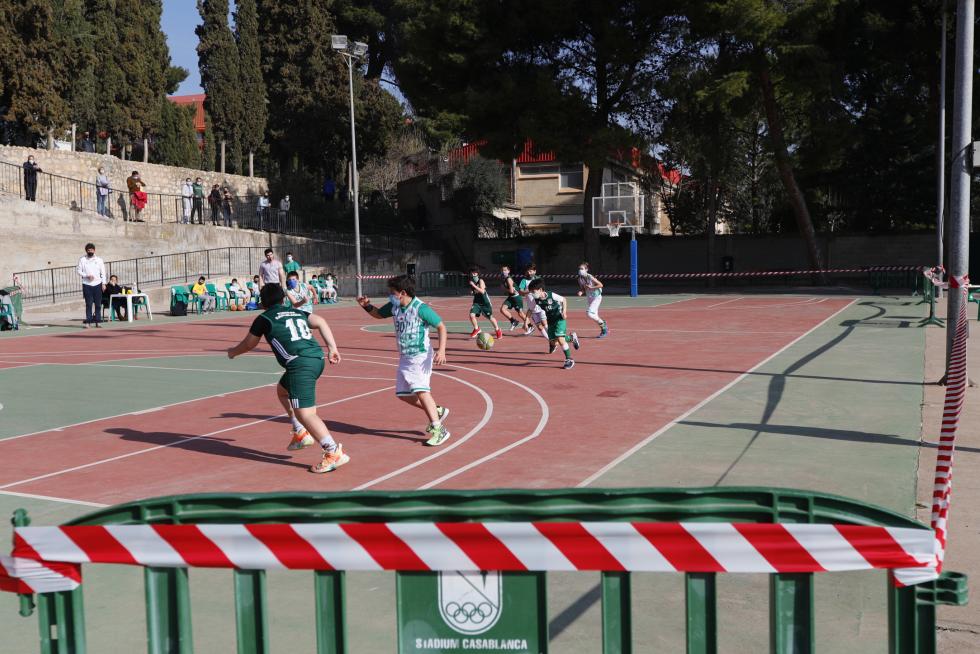 El deporte aragonés vuelve a la competición un año después: baloncesto en el Stadium Casablanca