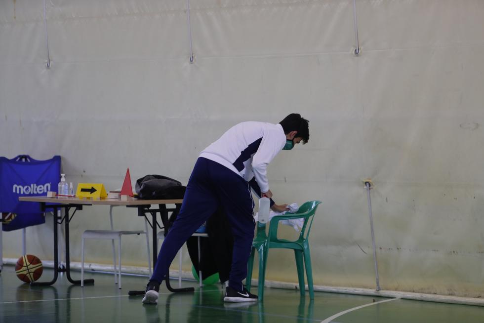 El deporte aragonés vuelve a la competición un año después: baloncesto en el Stadium Casablanca