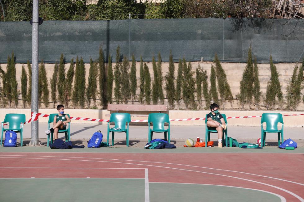 El deporte aragonés vuelve a la competición un año después: baloncesto en el Stadium Casablanca