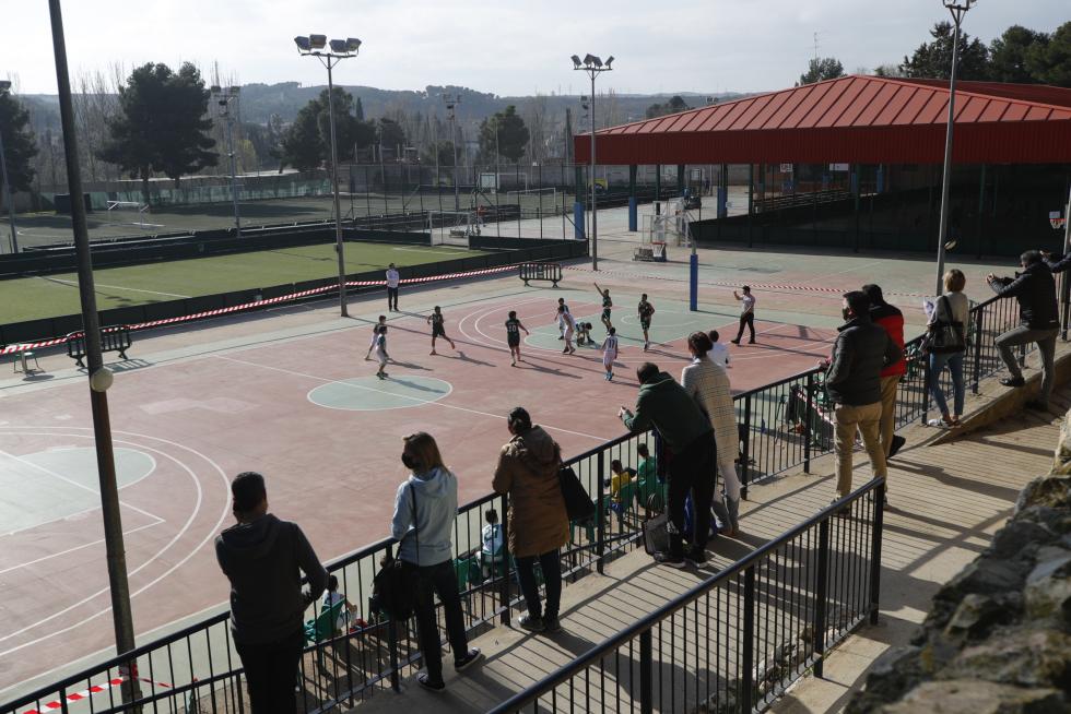 El deporte aragonés vuelve a la competición un año después: baloncesto en el Stadium Casablanca