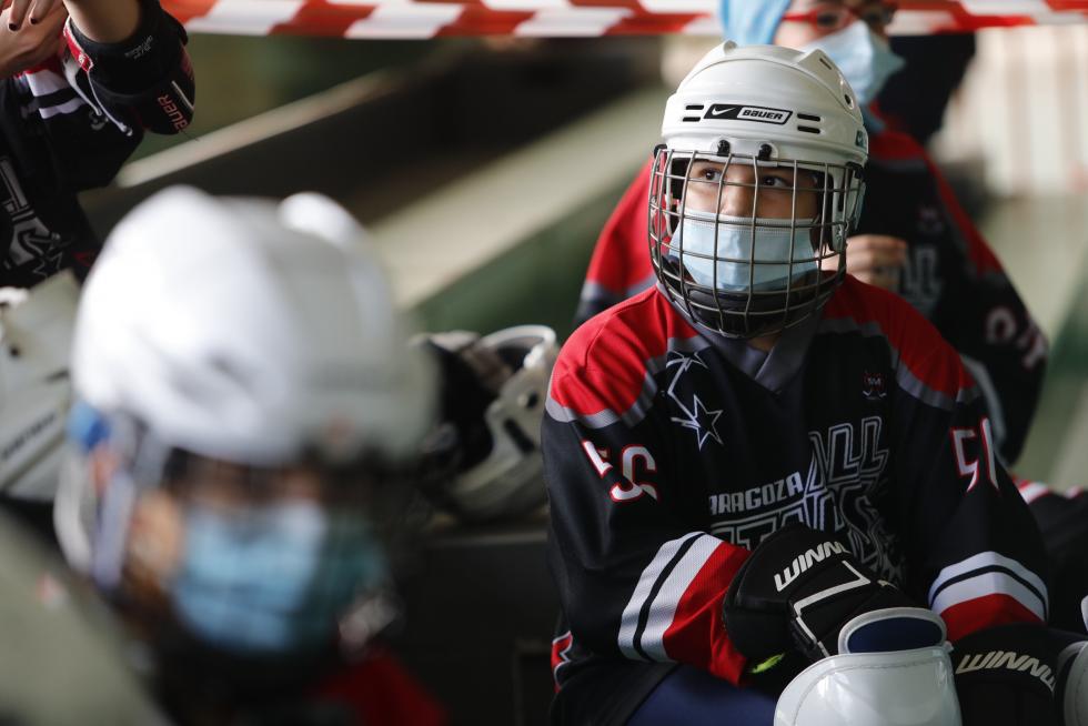 El deporte aragonés vuelve a la competición un año después: hockey en el Stadium Casablanca