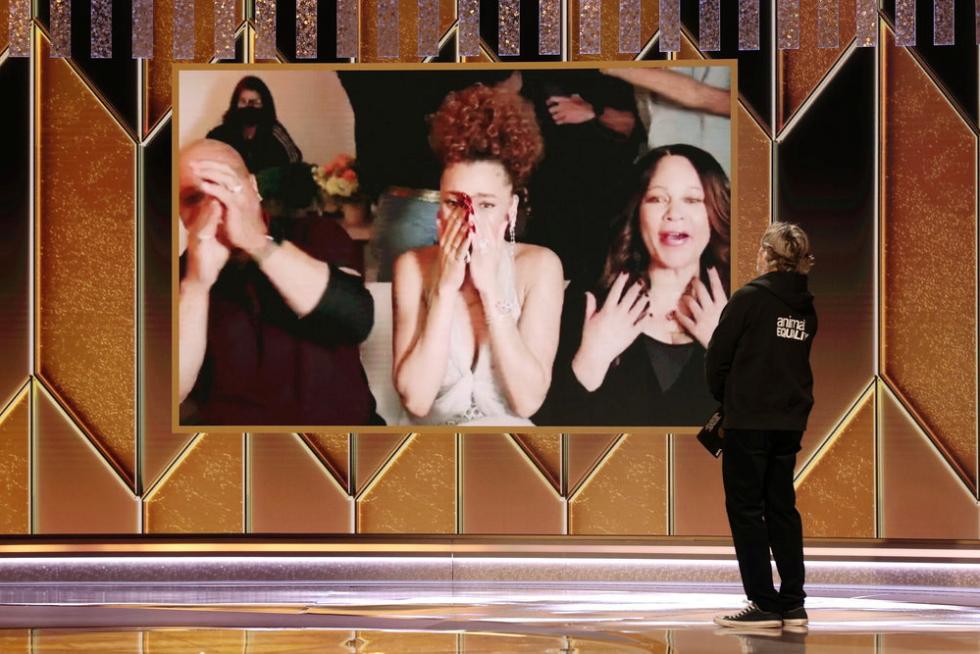 Jodie Foster, winner of Best Supporting Actress Motion picture for The AWARDS-GOLDENGLOBES/