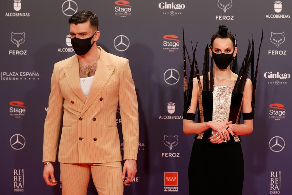 Los actores Milena Smith y Fernando Valdivielso