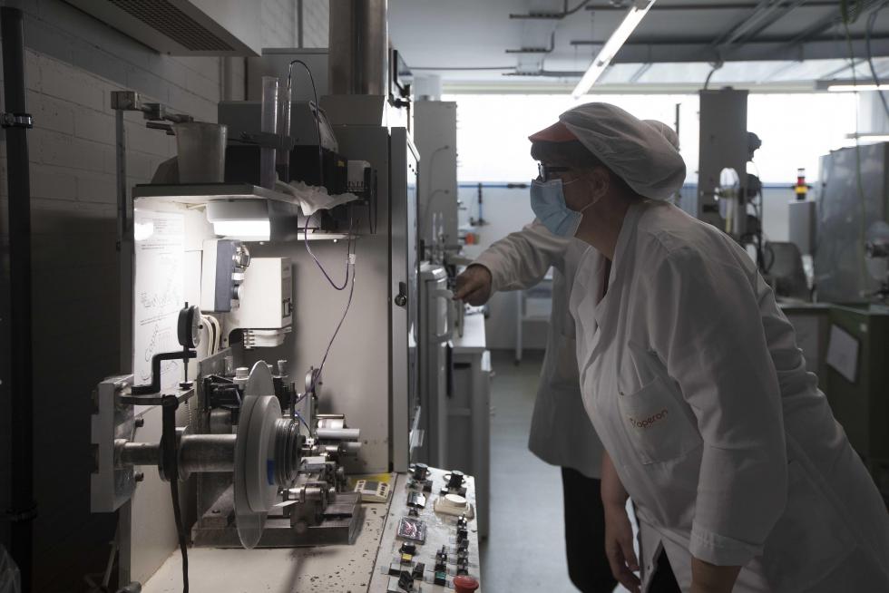 Operon, empresa de Zaragoza que fabrica test rápidos y PCR en Cuarte de Huerva.
