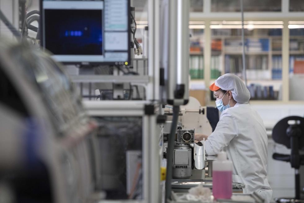Operon, empresa de Zaragoza que fabrica test rápidos y PCR en Cuarte de Huerva.
