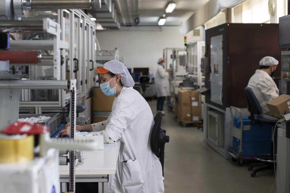 Operon, empresa de Zaragoza que fabrica test rápidos y PCR en Cuarte de Huerva.