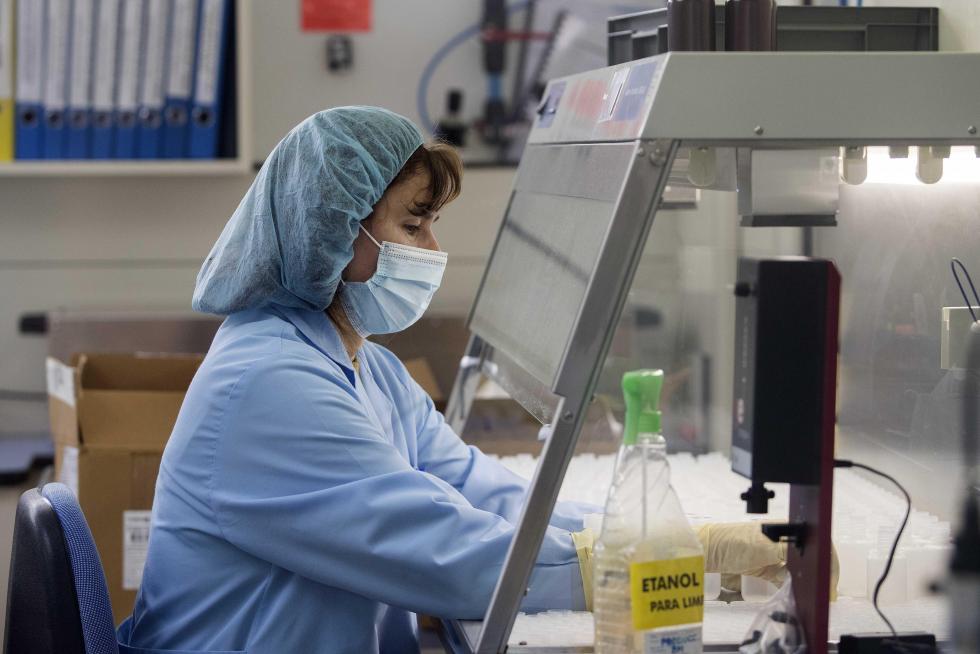 Operon, empresa de Zaragoza que fabrica test rápidos y PCR en Cuarte de Huerva.
