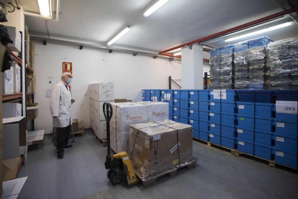 Operon, empresa de Zaragoza que fabrica test rápidos y PCR en Cuarte de Huerva.