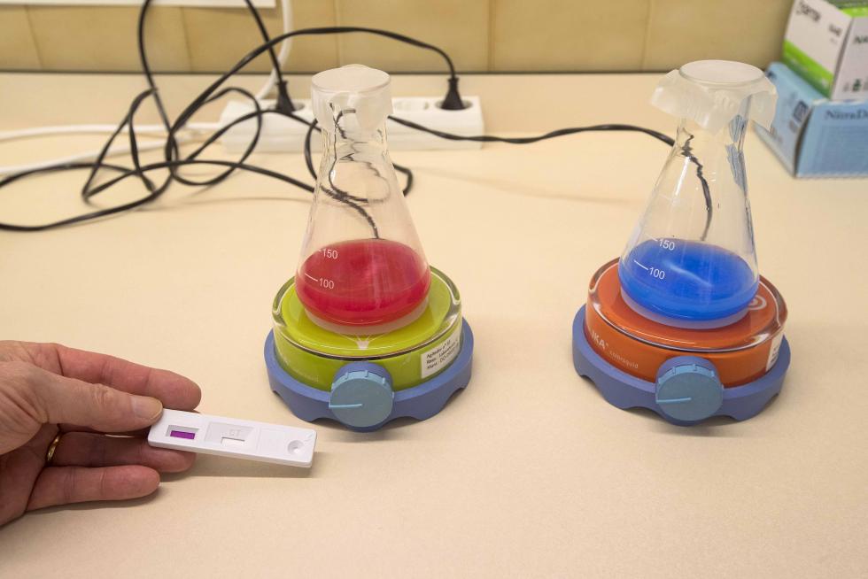 Operon, empresa de Zaragoza que fabrica test rápidos y PCR en Cuarte de Huerva.