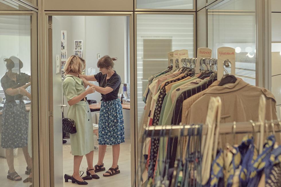 Pruebas de vestuario.