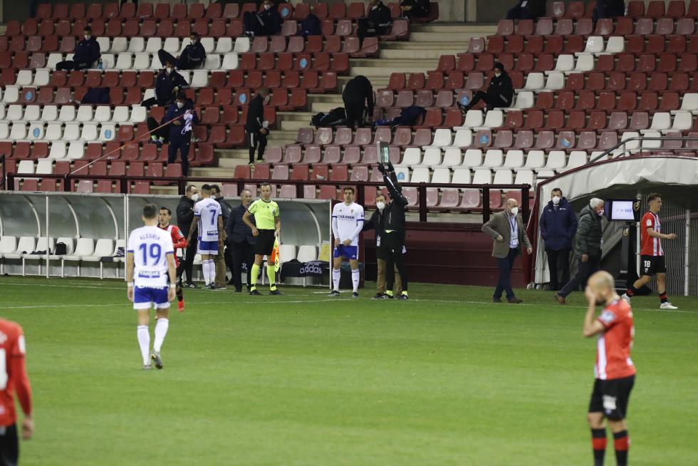 El Real Zaragoza se ha enfrentado este sábado a la UD Logroñés