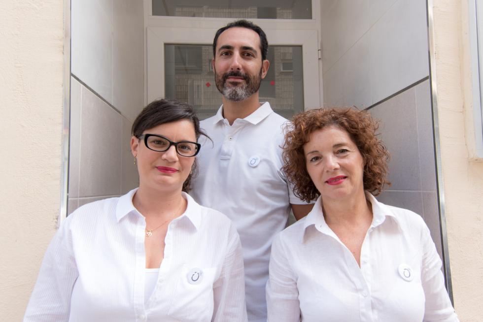 Flores Ohana: Tania de los Bosques, Juanjo Naranjo e Isabel González